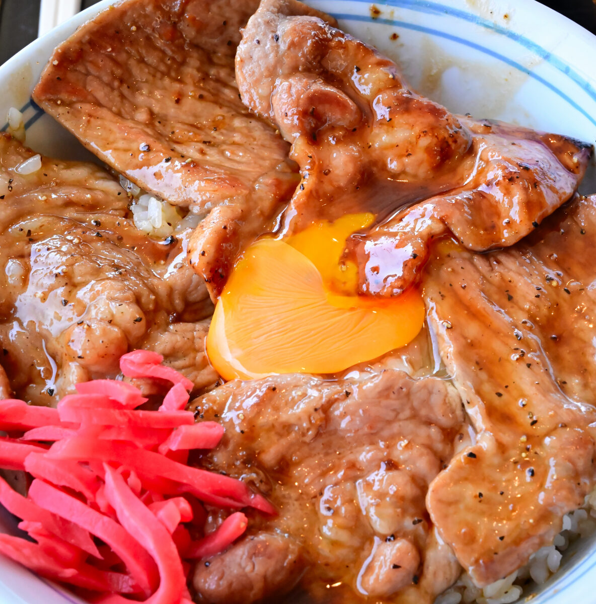 中木のご飯の思い出７「もっくん丼」「かき揚げそば」