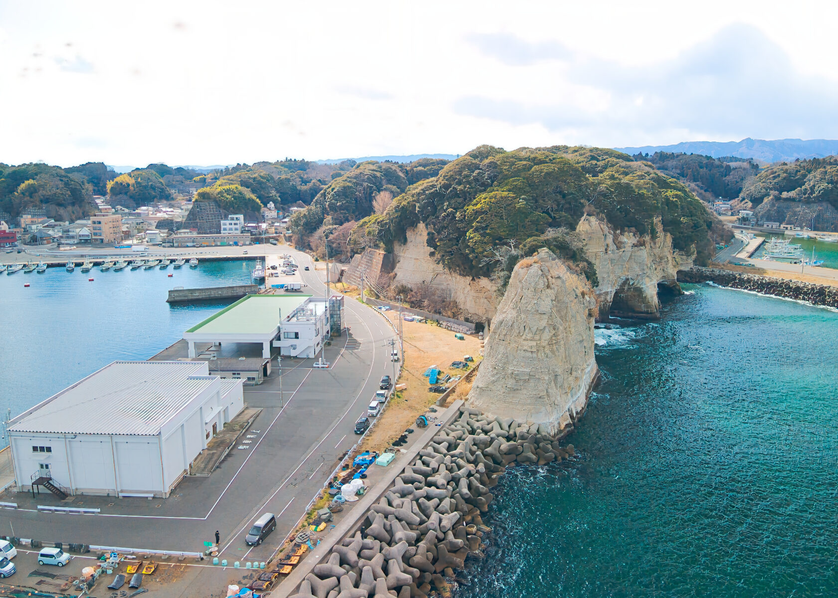 【北茨城市】鵜の子岬【関東地方と東北地方の境界】