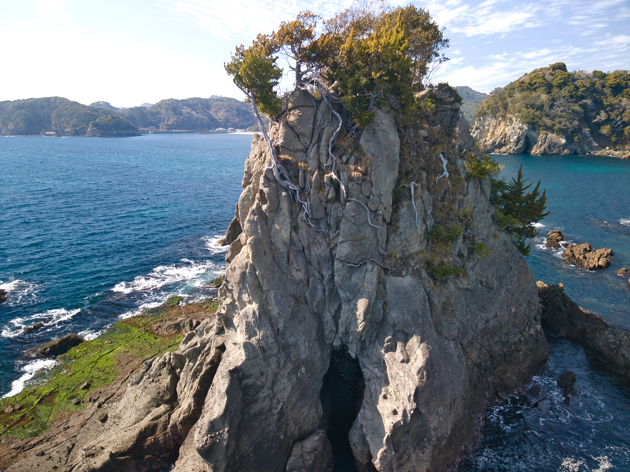 【南伊豆町】逢ヶ浜【ドローン画像】
